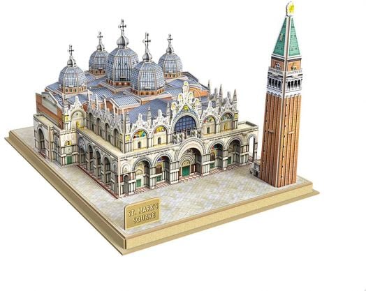 3D пъзел Cubic Fun National Geographic - Площад Сан Марко, 80 части