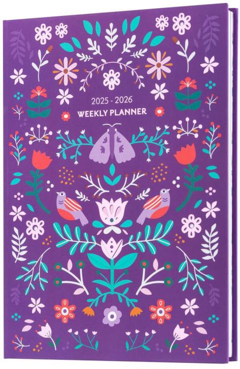 Седмичен планер Grupo Erik Folk Nordico за 17 месеца - август 2025 / декември 2026 година