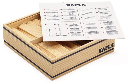 Дървен конструктор Kapla, 100 части