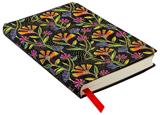 Тефтер Paperblanks - Wild Flowers, мека корица, 9 x 14 см.