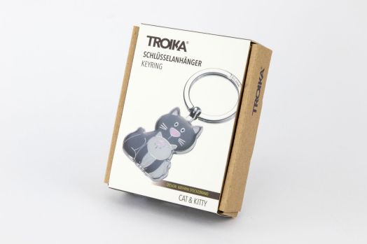 Ключодържател Troika Cat & Kitty