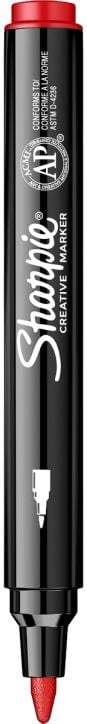 Акрилен маркер Sharpie, червен