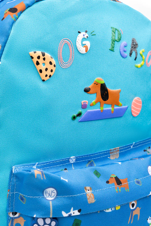 Ученическа раница Ambar Pets Friends, синя