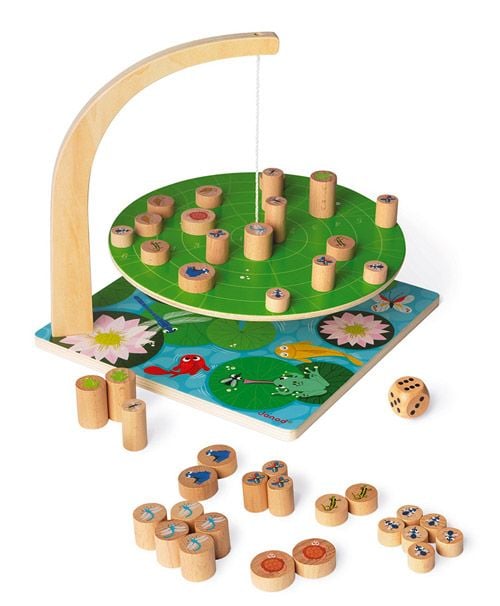 Настолна игра за сръчност Janod - Водна лилия
