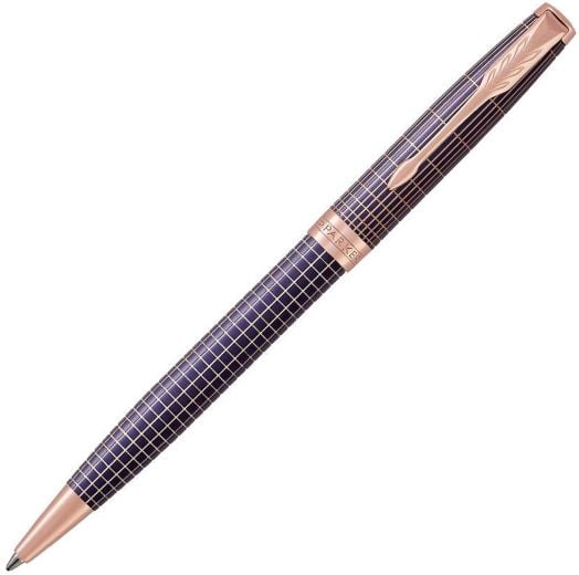 Химикалка Parker Royal Sonnet Chiselled Purple PGT