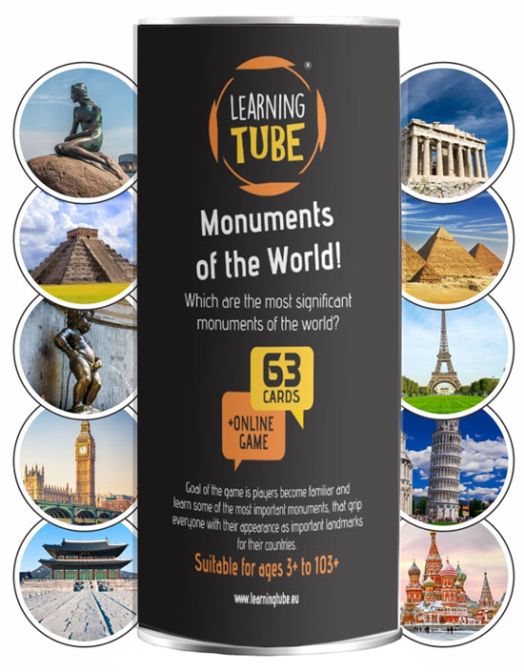 Настолна игра Learning Tube: Монументи