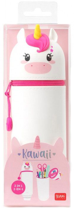 2-в-1 силиконов несесер Legami Kawaii - Unicorn