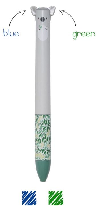 Двуцветна химикалка Legami - Koala