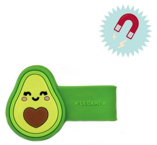 Мултифункционален магнитен клипс Legami Avocado, 5 см.