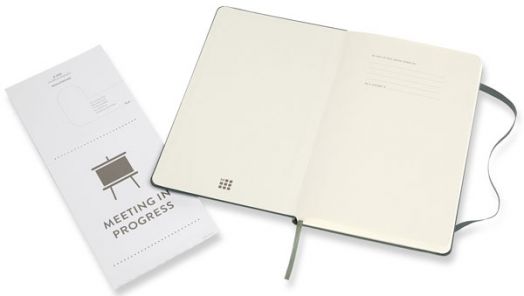 Зелен тефтер Moleskine Pro Collection Large Forest Green с твърди корици