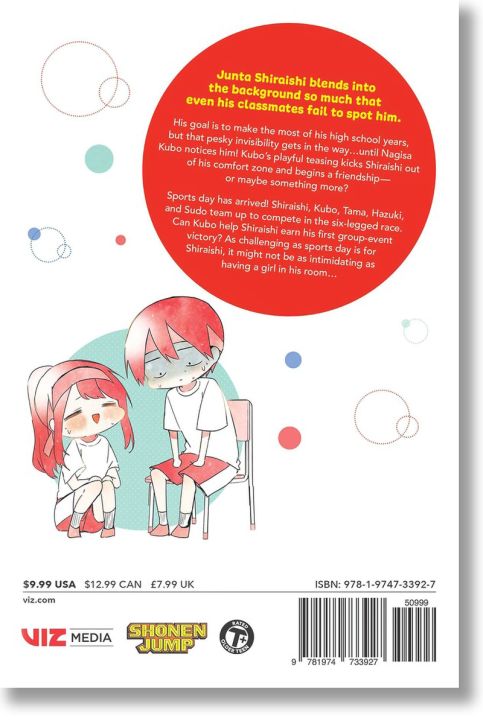 Kubo Won't Let Me Be Invisible, Vol. 6