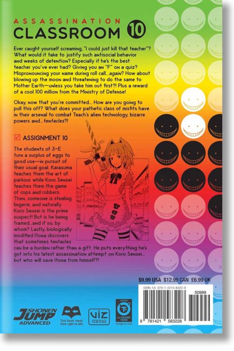 Assassination Classroom, Vol. 10