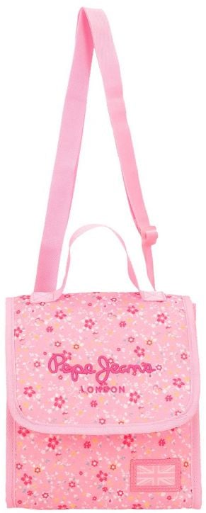 Вертикална чанта за обяд Pepe Jeans Alenka Pink