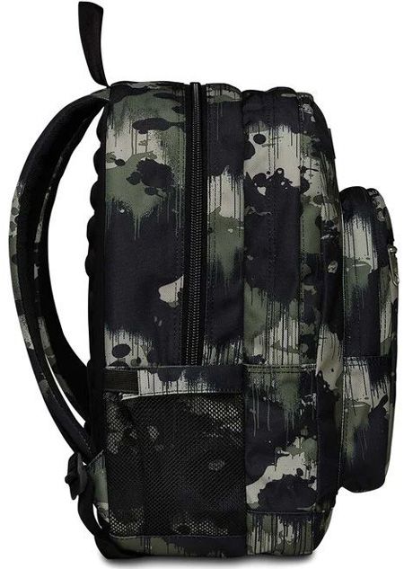 Ученическа раница Seven Freethink Camo Green с две отделения и USB порт