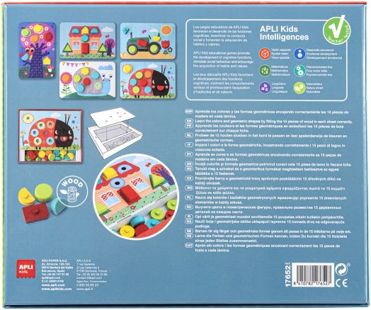 Дървена мозайка Apli Kids