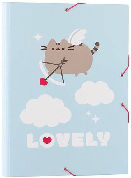 Папка с ластик Pusheen The Cat Purrfect Love Collection
