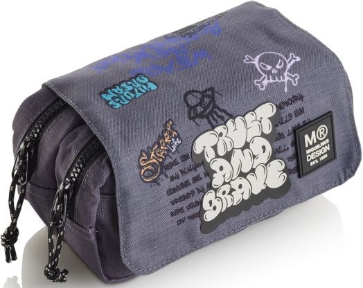 Несесер Miquelrius Graffiti с две отделения, с капак