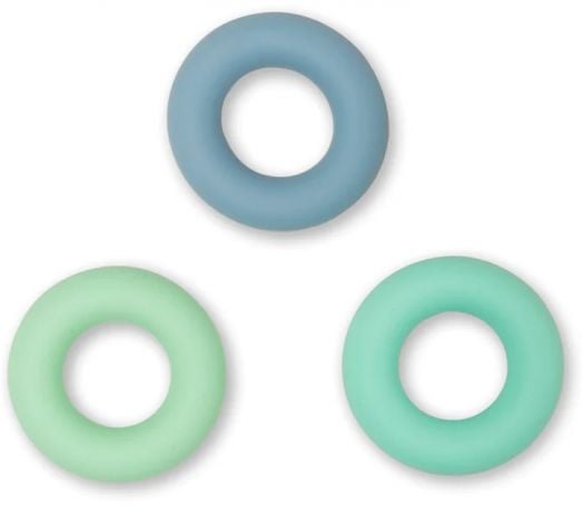 Комплект Kikkerland - Три гумени ринга за тренинг на ръката