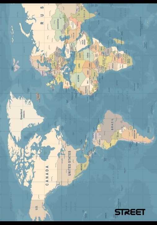 Тетрадка Street Smart А4, 80 листа - широки редове
