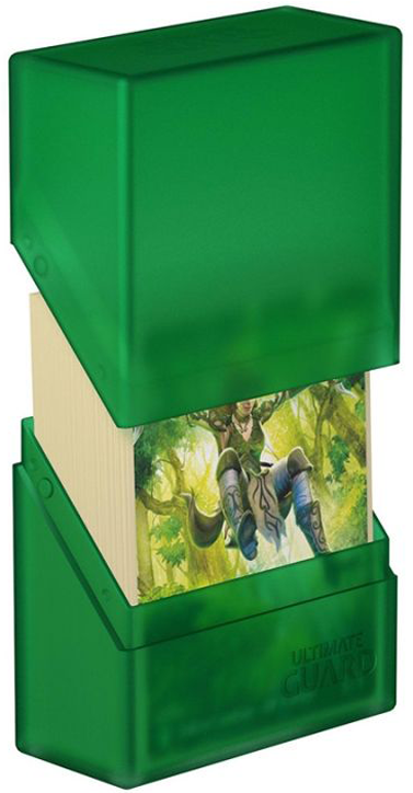 Кутия за карти Ultimate Guard Boulder 40+, зелена