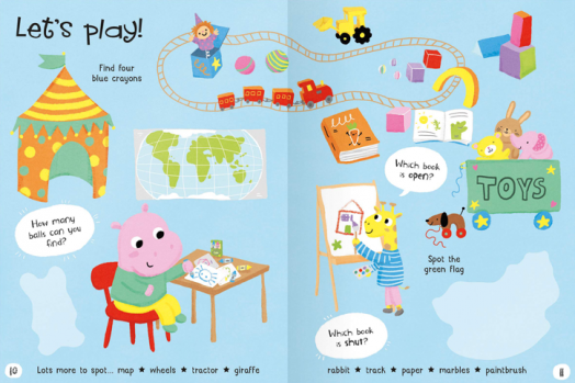 Lots to Spot: At Home! Sticker Book