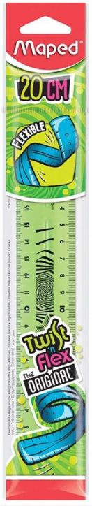 Гъвкава ученическа линийка Maped Twist'n Flex, 20 см.