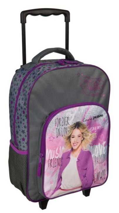 Ученическа чанта Disney, Violetta на колела