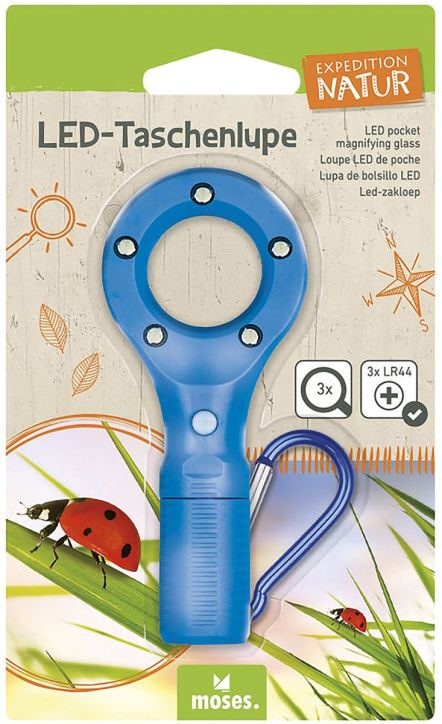 Джобна LED лупа Expedition Natur