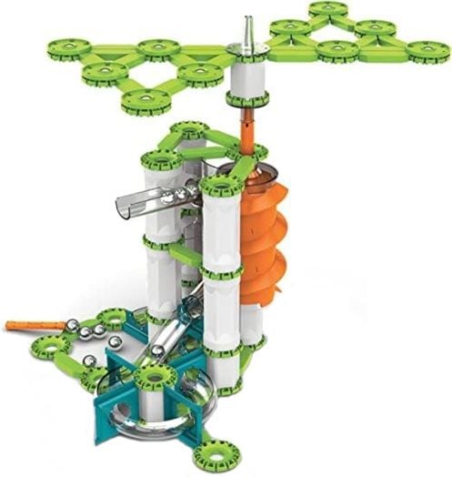 Магнитен конструктор Geomag Mechanics - Вертикален двигател, 183 части