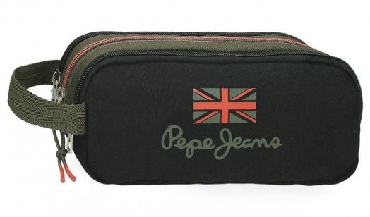 Несесер Pepe Jeans Ponder с три отделения и ръкохватка