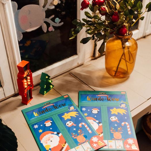 Комплект коледни стикери за прозорци Legami, 70 бр.