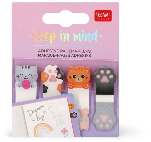 Самозалепващи индекси Legami Keep in mind - Kitty