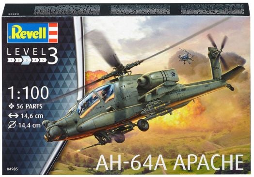 Сглобяем модел Revell - Вертолет AH-64A Apache