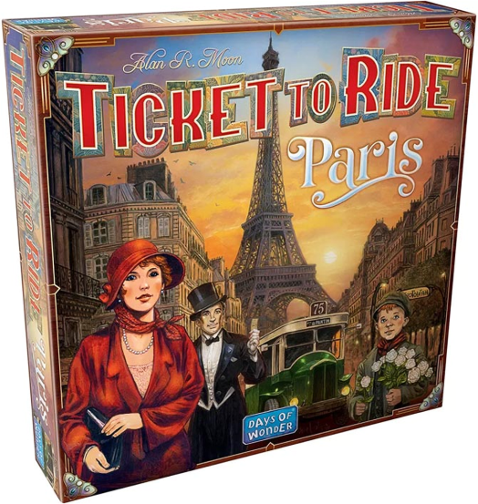 Настолна игра: Ticket to Ride Париж