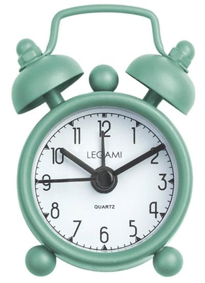 Мини будилник Legami, зелен