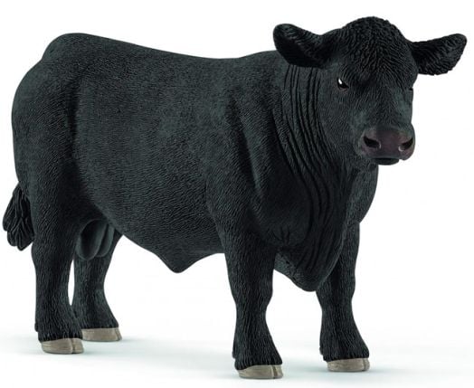 Фигурка Schleich: Черен ангъс бик