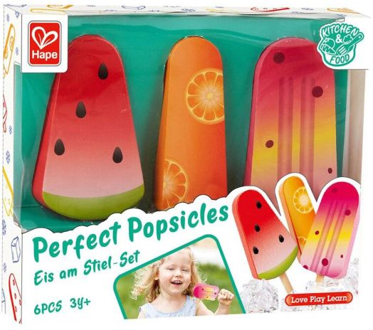 Дървен комплект Hape - Вкусен сладолед