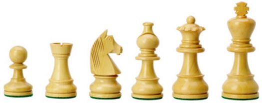 Фигурки за шах от палисандър