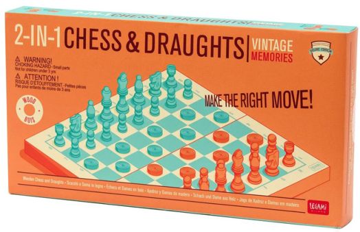 Дървен шах и дама Legami