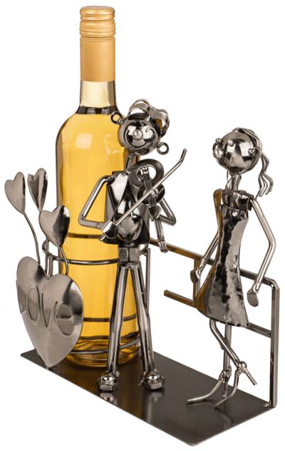 Метална поставка за вино - Lovers VI