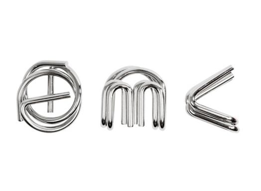 Комплект 3D метални пъзели Professor Puzzle Einstein's Theory