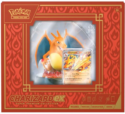 Комплект Pokemon TCG: Charizard ex Super Premium Collection