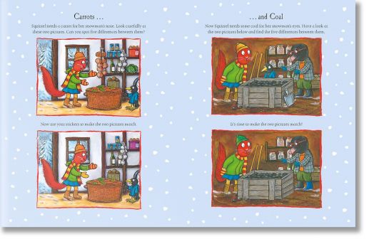 Tales From Acorn Wood: A Winter Sticker Book