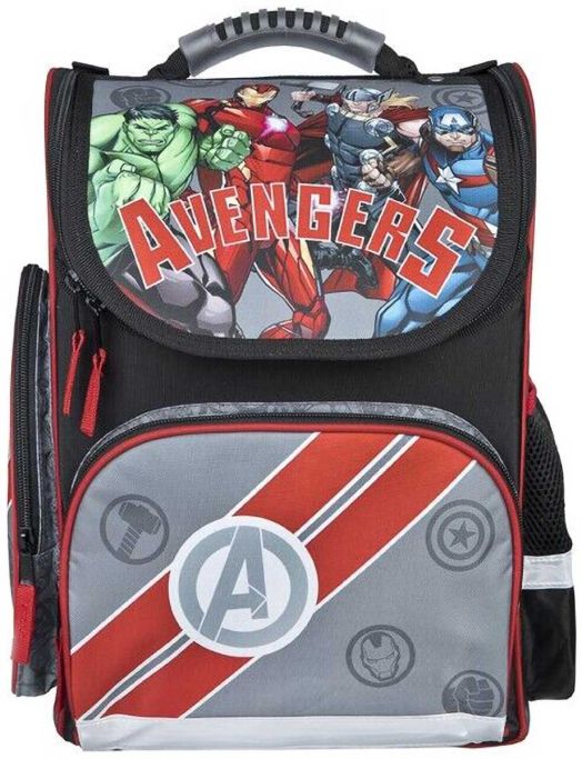Комплект ученическа раница Scooli Avengers, ергономик