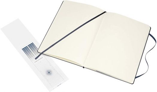 Тефтер Moleskine Art Sketchbook Sapphire Blue A4 с твърди корици