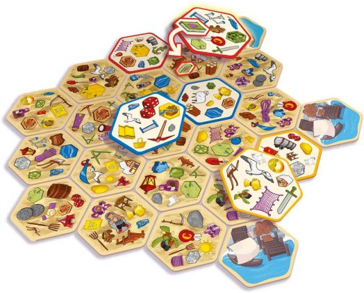 Настолна игра: Dobble Catan