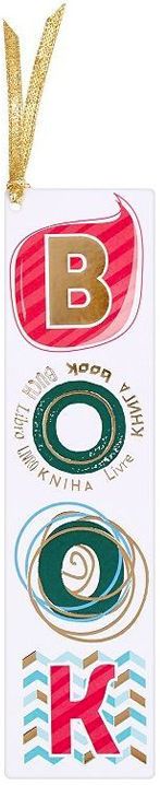 Разделител за книга с връзка - Book злато