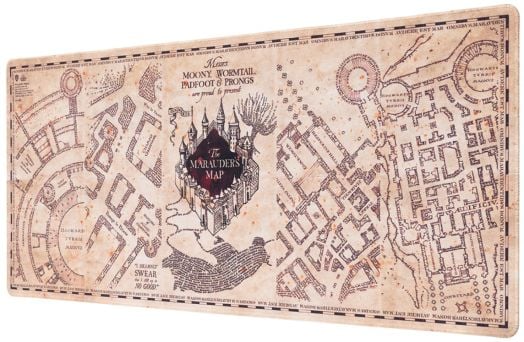 Геймърска подложка за бюро Grupo Erik - Harry Potter - Marauder's Map