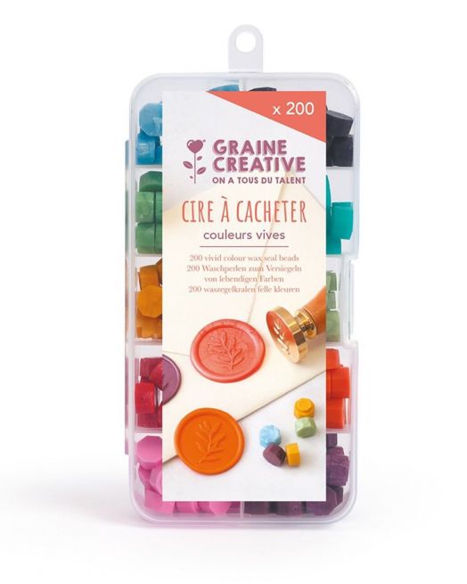 Восък за печати Graine Creative в ярки цветове