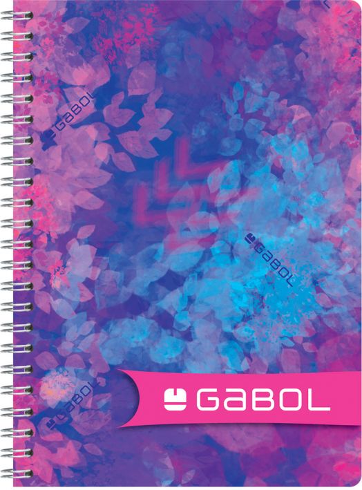 Тетрадка със спирала Gabol А4, 60 листа с широки редове